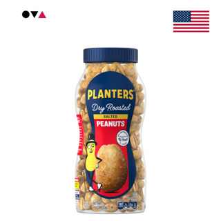 Planters Salted Dry Roasted Peanuts 453g ถั่วลิสงคั่วเกลือ จ…