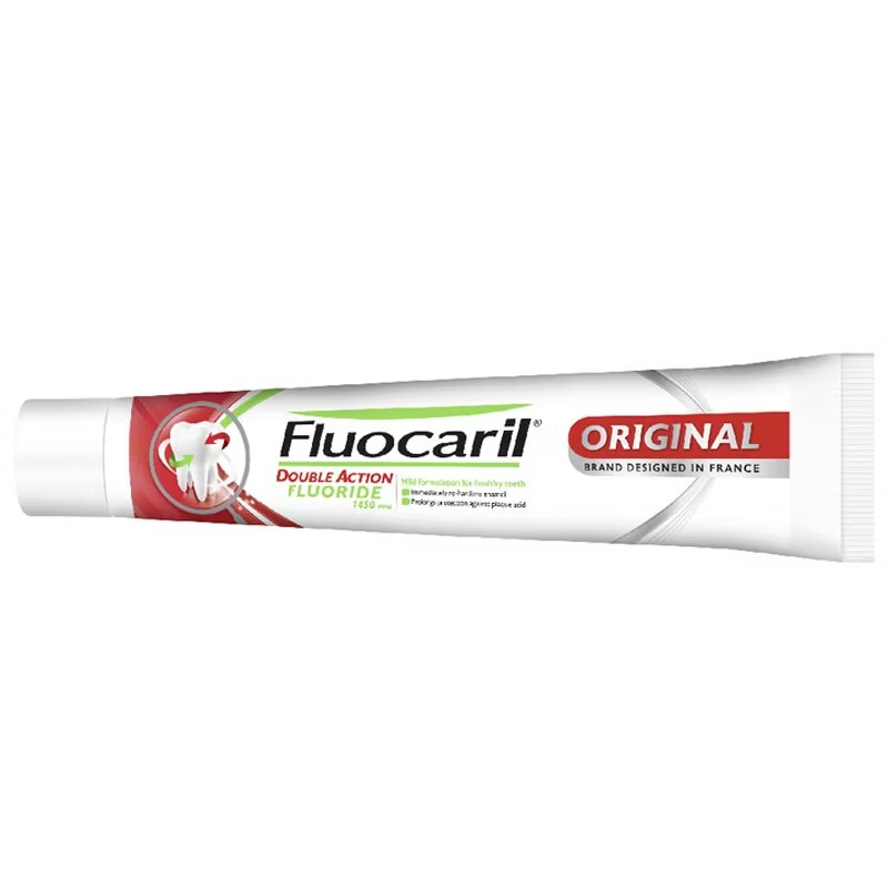Fluocaril Toothpaste Original 150 G ราคา ถูกที่สุด ดีลบีเคเค แกลเลอรีภาพที่ 3