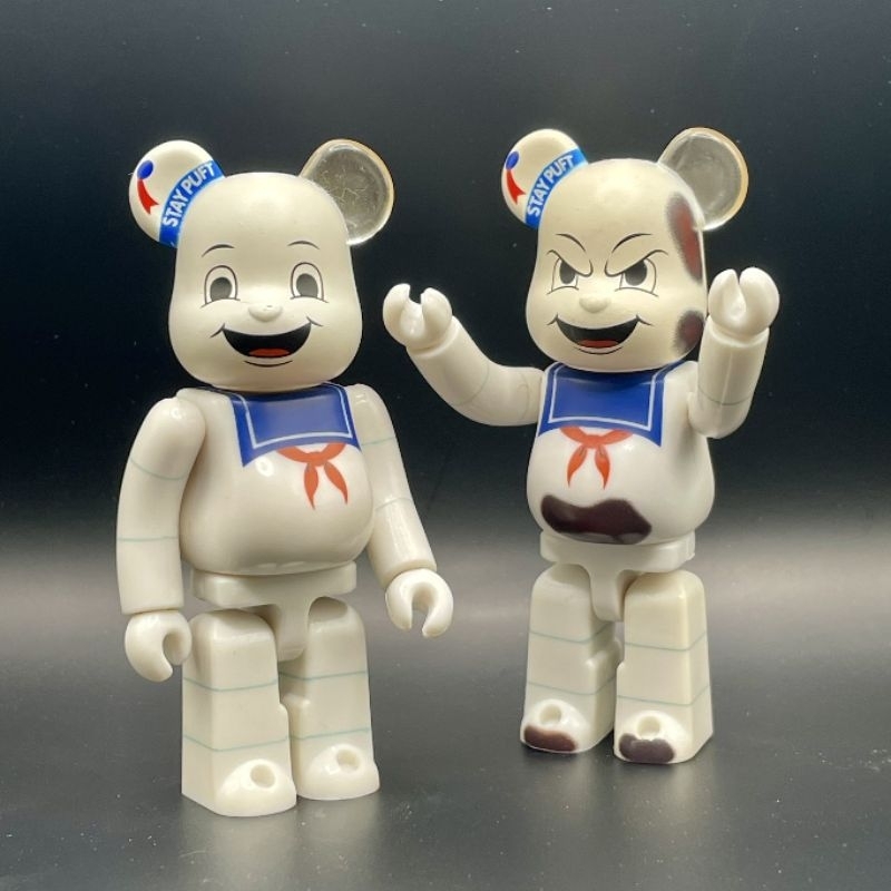 (ของแท้) คู่ BE@RBRICK 100% + 100% Series 33 Cute SF & Secret SF: GHOSTBUSTERS (bearbrick)