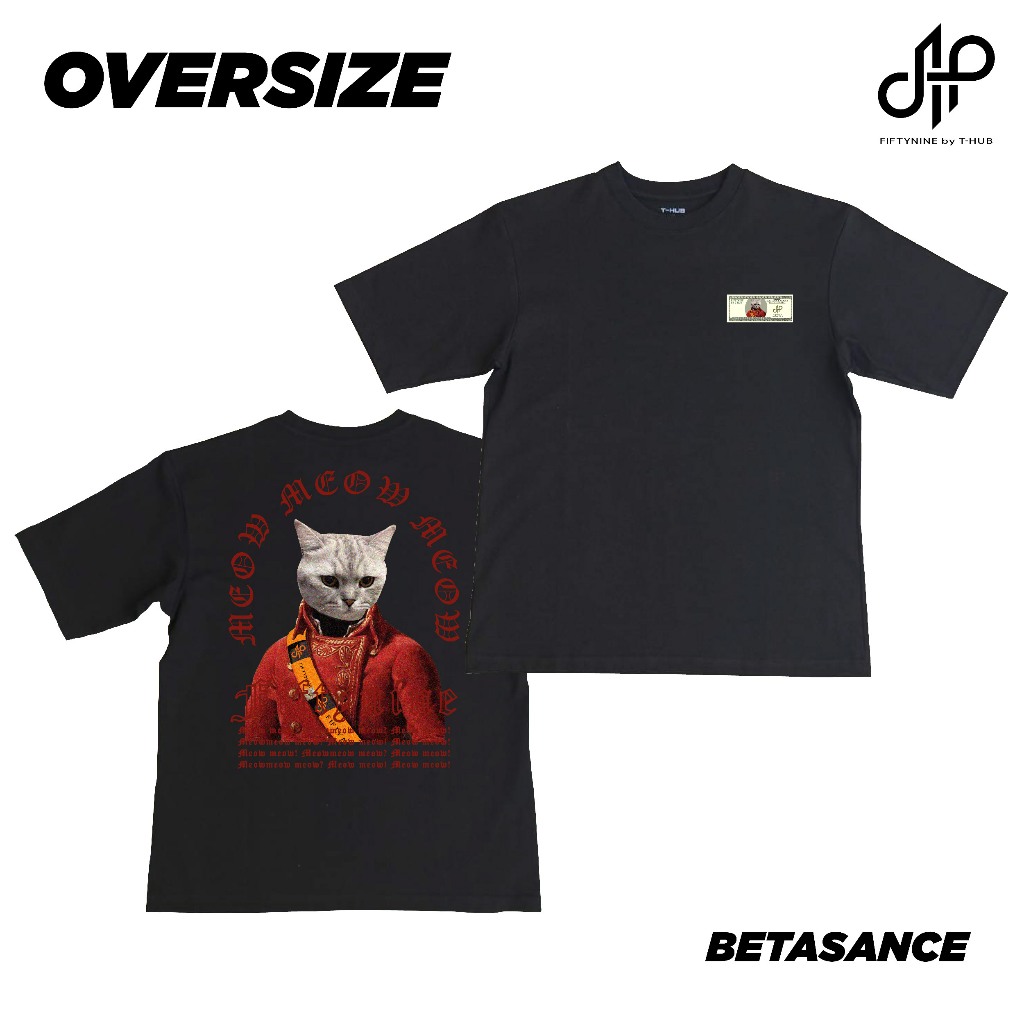 Betasance-FIFTYNINE Oversized T-shirt 2025