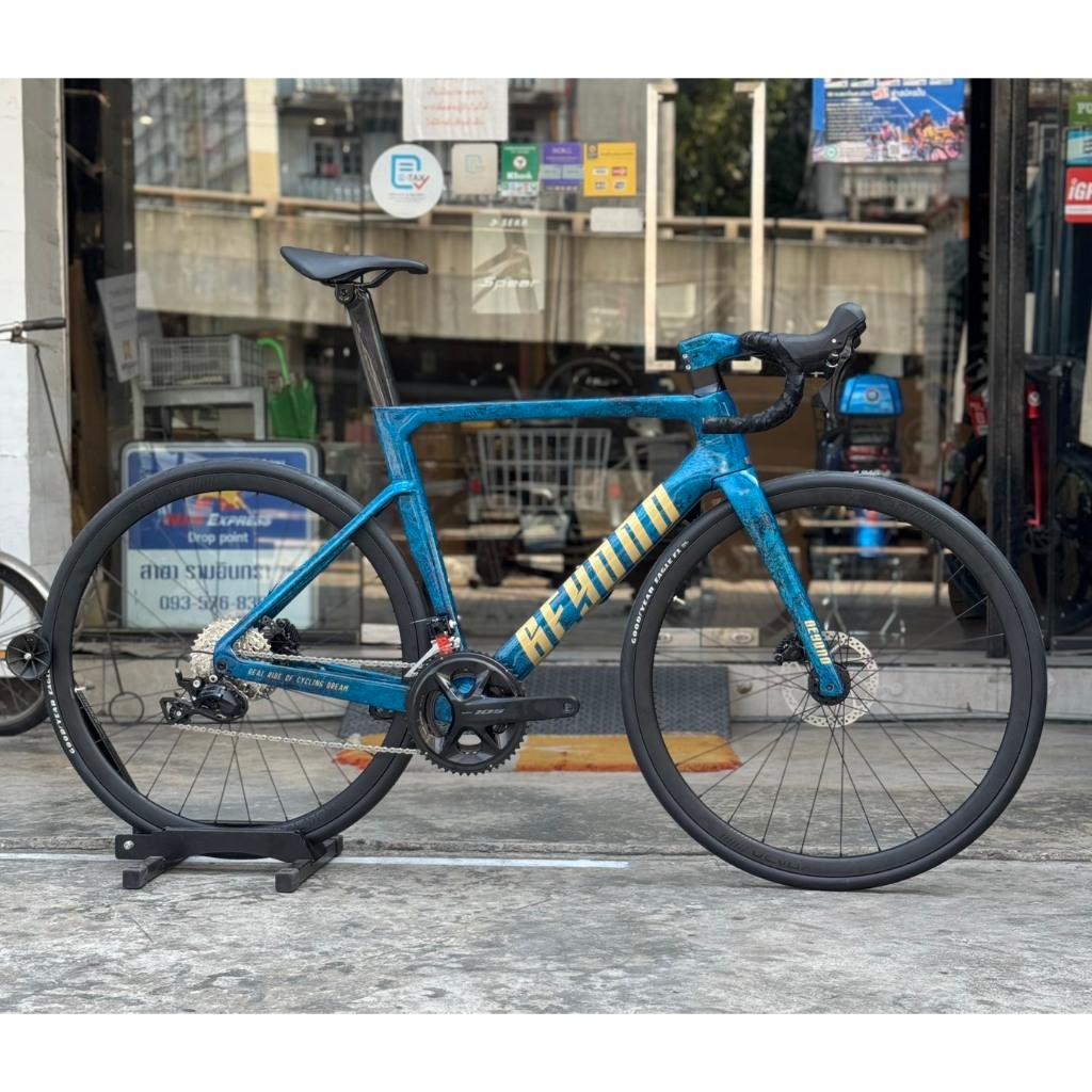 จักรยานเสือหมอบ BEYOND AERO ชุดขับ SHIMANO 105 R7100 12SP DISC BRAKE