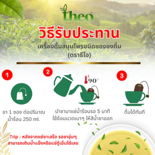 ชาสเปียร์มิ้นต์ 100% ตราธีโอ ขนาด 30 ซองชา |ดื่มง่าย กลิ่นหอม ไม่มีน้ำตาล เหมาะกับ IF/คีโต (มี อย.)