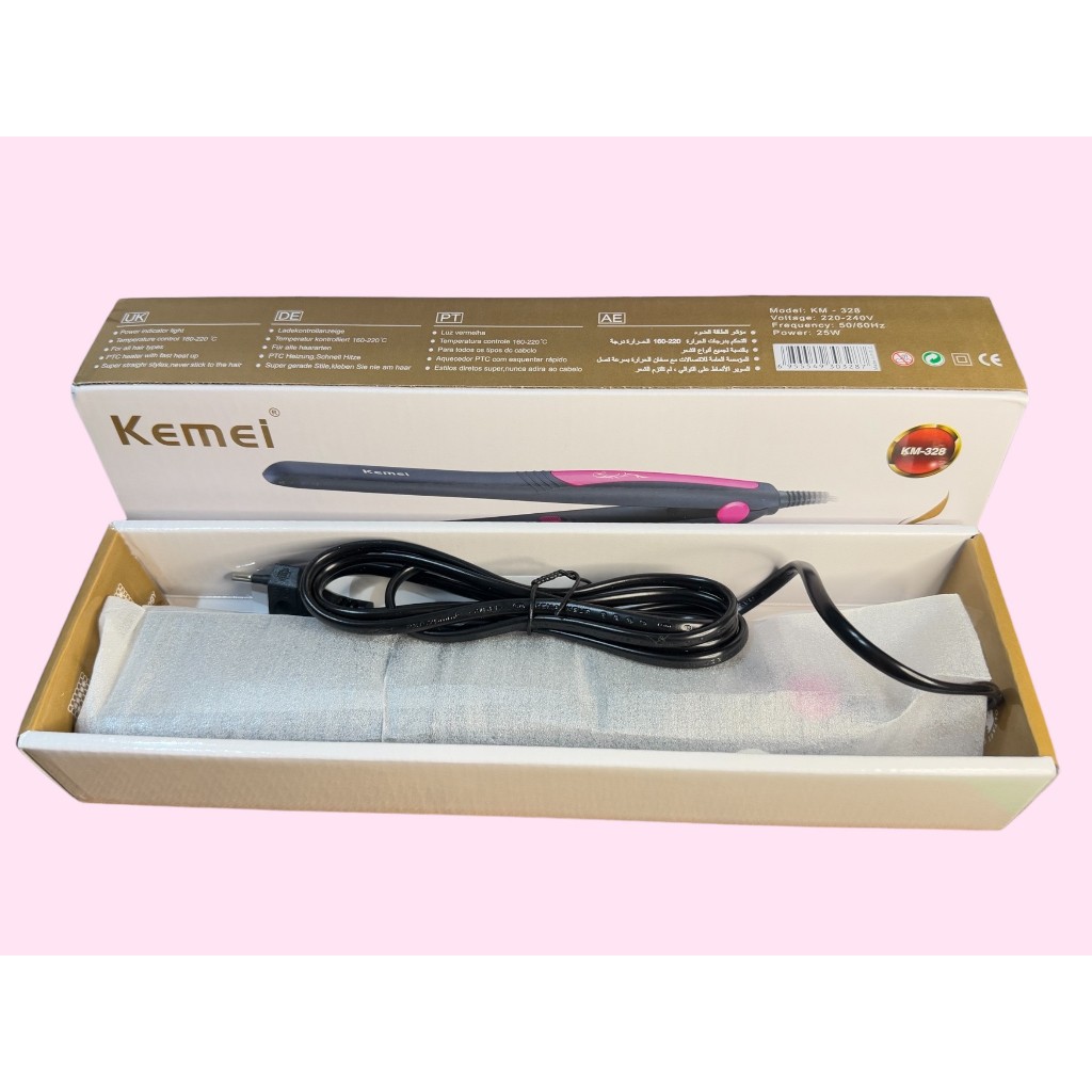 KEMEI km-328 เครื่องรีดผม เครื่องหนีบผม
