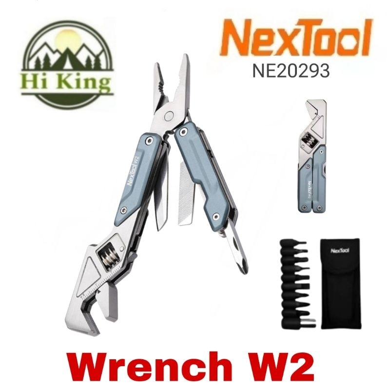 พร้อมส่ง🇹🇭 Nextool Light Wrench W2 ประแจ 8 in 1 เครื่องมืออเนกประสงค์ ไขควง แข็งแรงทนทาน ใช้งานได้จร