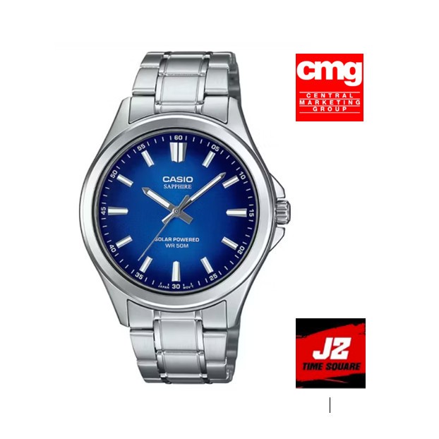 แท้แน่นอน 100% ออกใหม่ล่าสุด กับ CASIO MTS-RS100D-2AVDF อุปกรณ์ครบทุกอย่างพร้อมใบรับประกัน CMG