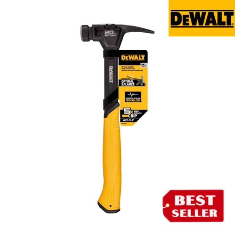 DEWALT รุ่น DWHT51004 ค้อนหงอนตรง 20 ออนซ์ ของแท้100%