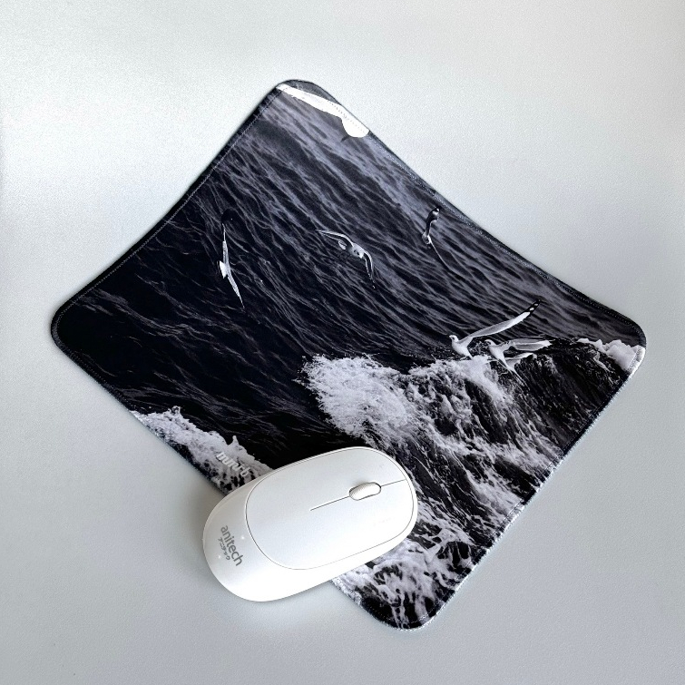 mouse pad - แผ่นรองเมาส์พรีเมี่ยม - DEEP MONOCHROME ver.2