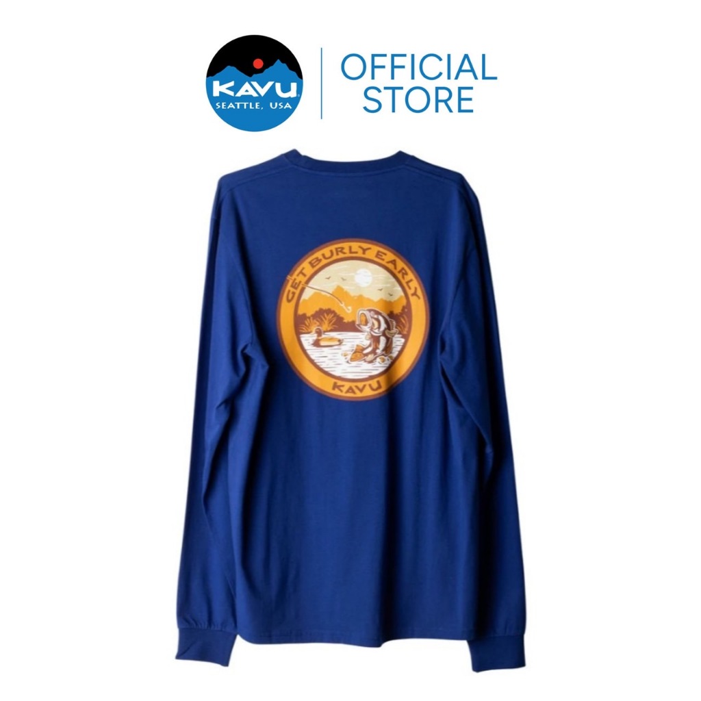 KAVU Get Burly Early T-Shirt เสื้อแขนยาว