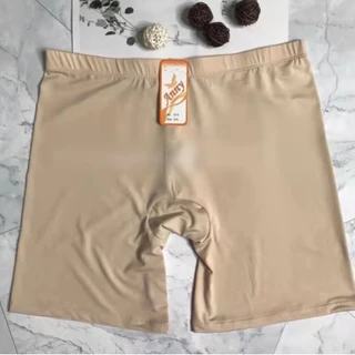 👗กางเกงขาสั้นซับใน F-2XL-3XL-5XLผ้ามันลื่น Anny#619
