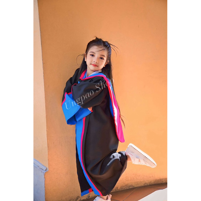 ชุดครุยเด็ก บัณฑิตน้อย งานสั่งตัด 🎓👧🏻 ไซร้ 130-140