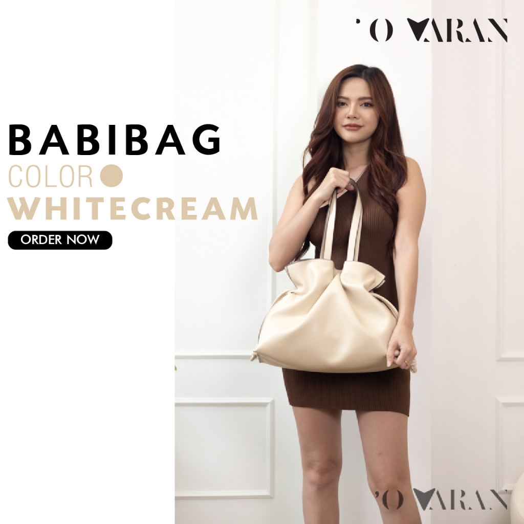 Best Seller : แจกส่วนลด 15% ทั้งเดือน เก็บโค้ดหน้าแรก ลดเพิ่ม 300 บาท :: BABIBAG VARAN : หนังวัวแท้