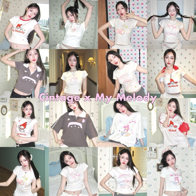 Cintage♡ CT2069 Cintage x My Melody Babytee & Oversize 🩷