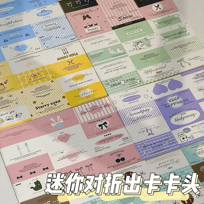 🎀🤍พร้อมส่ง!มินิหัวการ์ดกระดาษ แพค10ชิ้น รวมสีพาสเทล ลายโบว์ สีฟ้า ชมพูเขียว ฟ้า ม่วง คละสี คละลาย