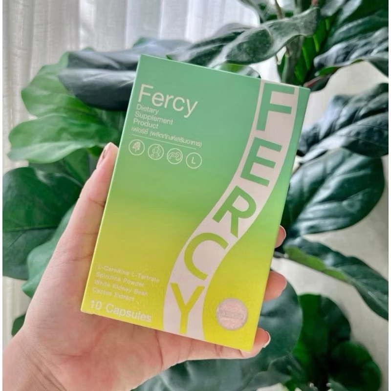 พร้อมส่ง แท้💯% Fercy Fiber (เฟอร์ซี่) ของแท้  1 กล่อง 10 แคปซูล