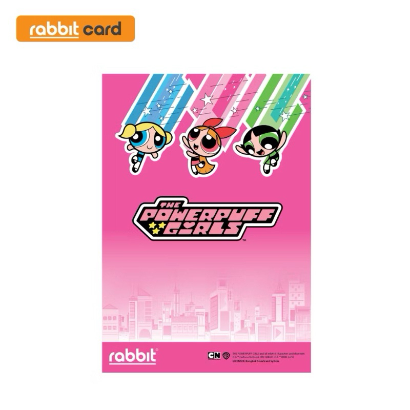 พร้อมส่ง - บัตรแรบบิท The Powerpuff Girls Limited Collection