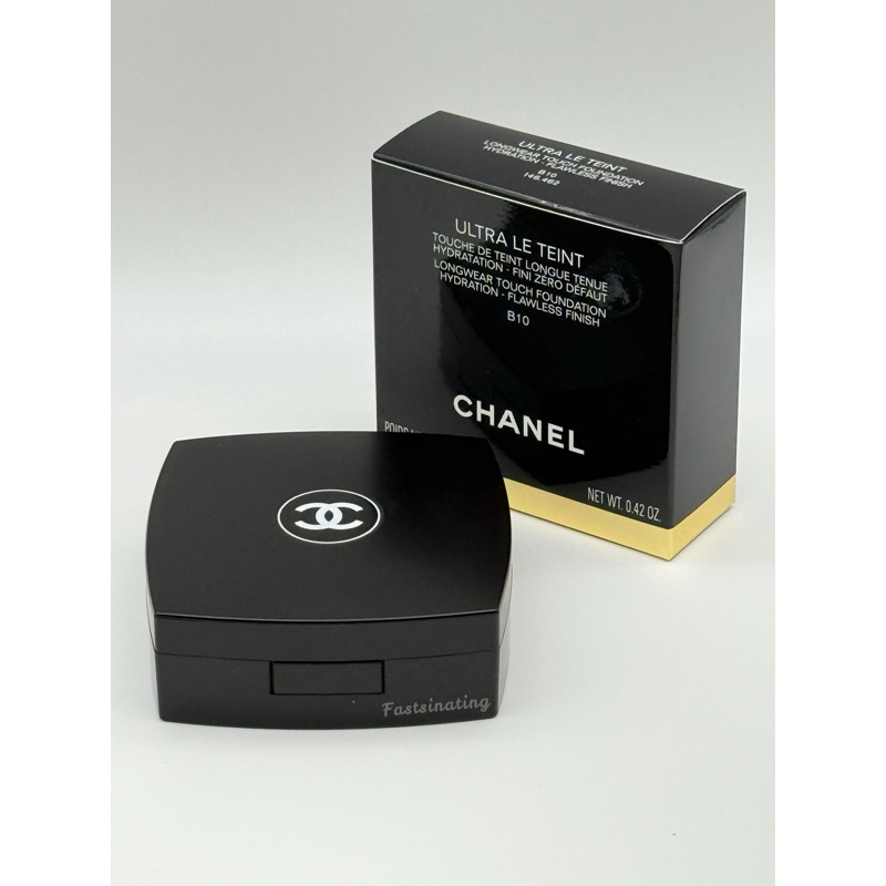 Chanel Ultra le Teint Cushion คุชชั่นเนื้อแมท 12g (ปรับสูตรใหม่)กดเลือกสีและวันผลิต ได้ค่ะ