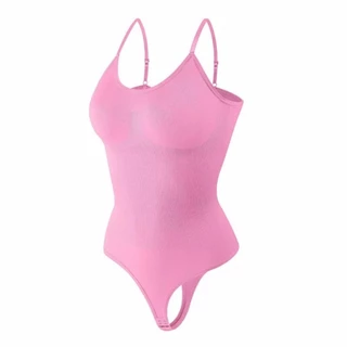 BODYSUIT บอดี้สูท กระชับสัดส่วน M-3XL บอดี้สูทสายเดี่ยว ติดกระดุมตรงเป้า สำหรับผู้หญิง สินค้าพร้อมส่ง