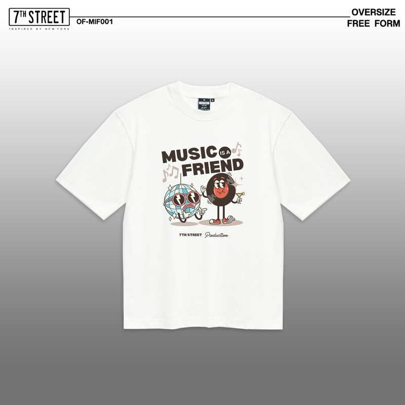 7th Steet (ของแท้) Oversize รุ่น OF-MIF001