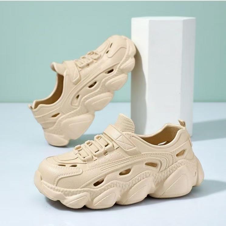 EveStep รองเท้าแตะผู้ชาย รองเท้านิ่ม วัสดุ EVA ตาข่ายระบายอากาศ สวมใส่สบาย เหมาะสำหรับใส่กลางแจ้ง