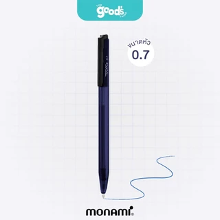 Monami รุ่น Triffis ทริฟฟิส ปากกาลูกลื่น ขนาดหัว 0.5 / 0.7 / 1.0 มม. (1 ด้าม)