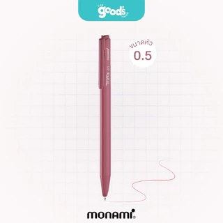 Monami รุ่น Triffis ทริฟฟิส ปากกาลูกลื่น ขนาดหัว 0.5 / 0.7 / 1.0 มม. (1 ด้าม)