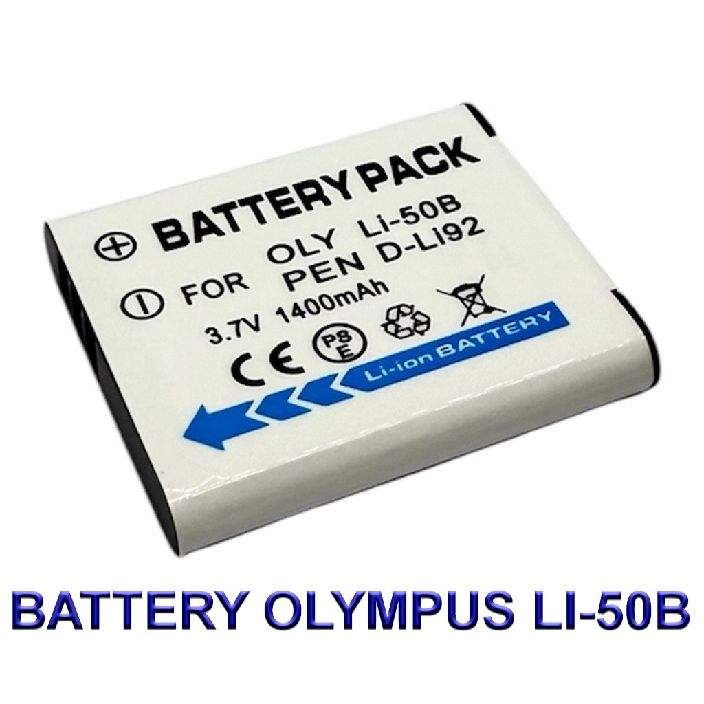 LI-50B \ LI50B Camera Battery for OLYMPUS 810UZ,Stylus 1030,Tough TG-870 iHS,VR-370,SP810,X-Z1,X-Z10,SZ15,SZ-20