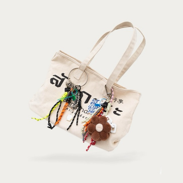 Akkara canvas Tote bag Multi