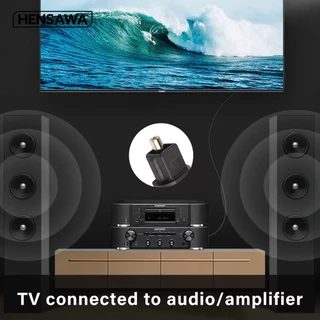 HENSAWA สาย Digital Optical Audio สายสัญญาณเสียง TOSLINK รองรับ S/PDIF, ADAT รุ่น AD112