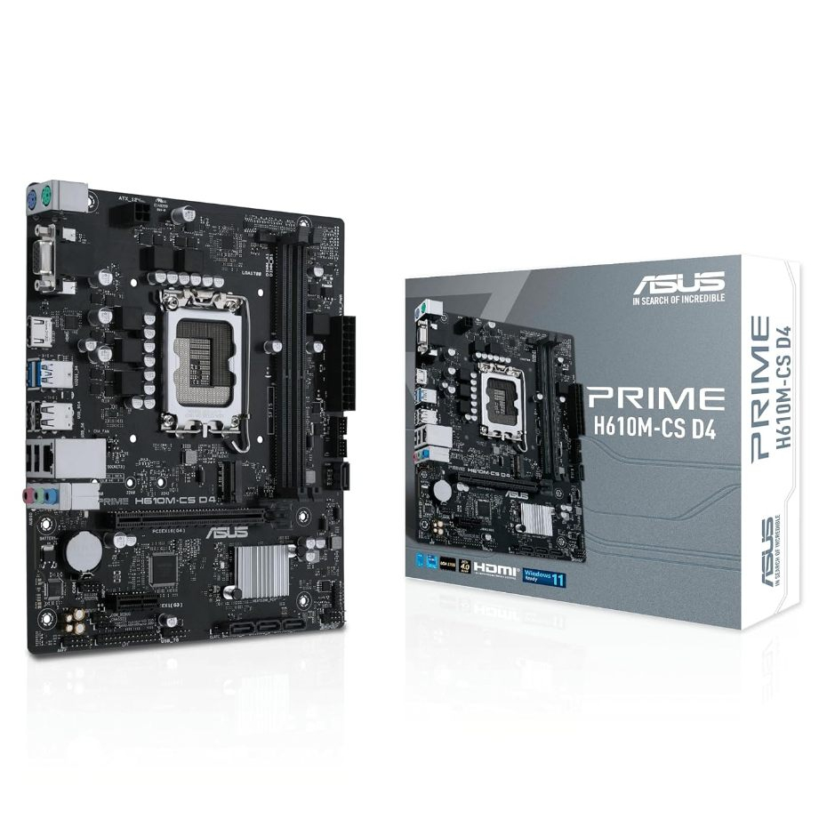 MAINBOARD (เมนบอร์ด) 1700 ASUS PRIME H610M-CS D4 (LGA 1700)
