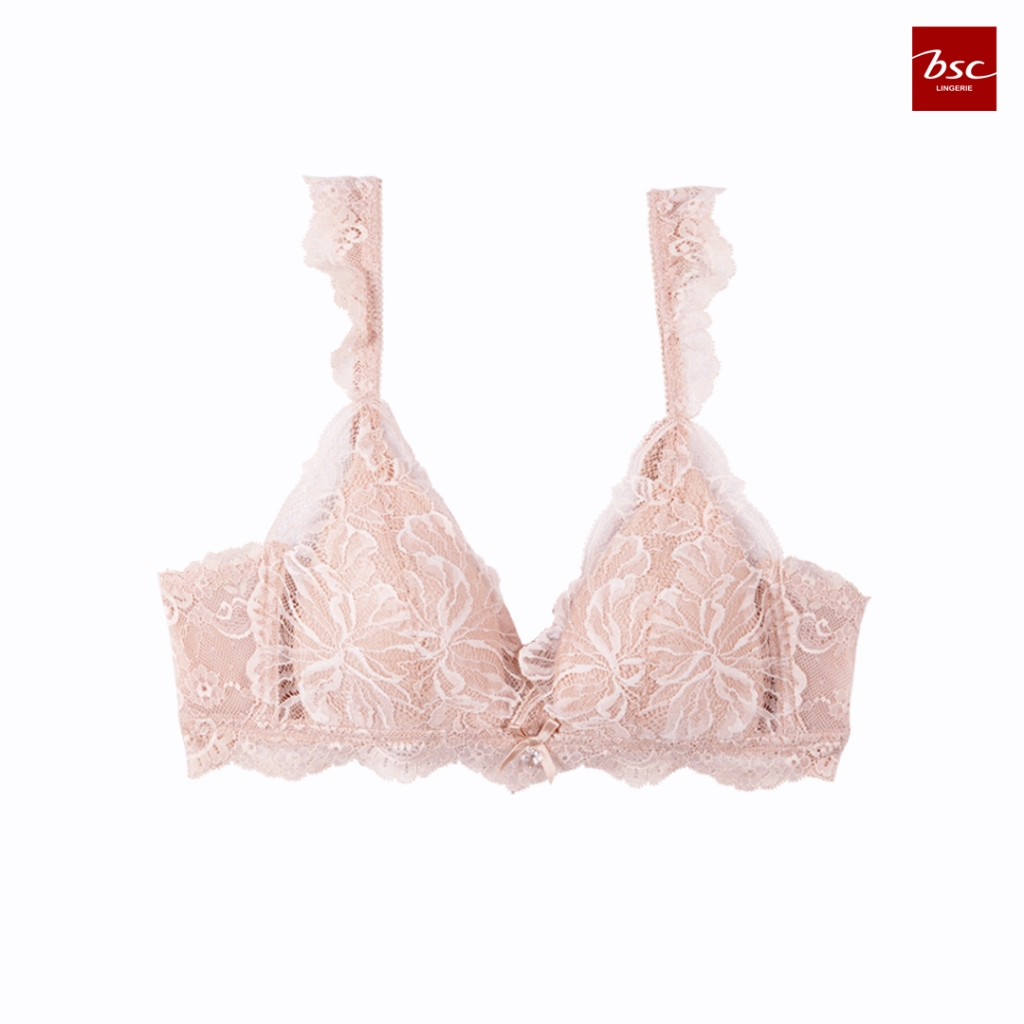 BSC Lingerie ชุดชั้นในผู้หญิง ลูกไม้เซ็กซี่ ไร้โครง BB3565 มีให้เลือก 3 สี - BB3565