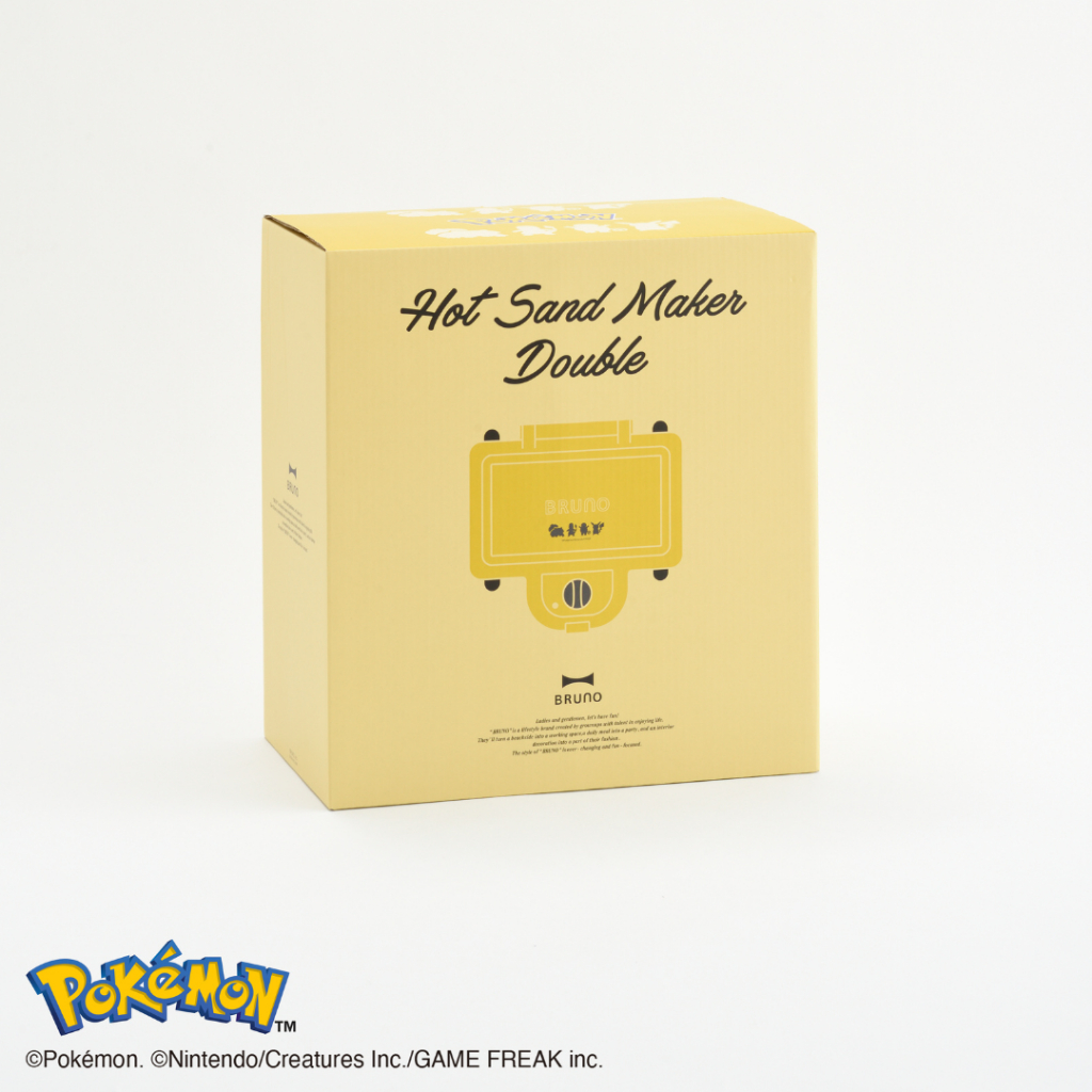 BRUNO Pokemon Hot Sand – Double BOE132 เครื่องทำแซนด์วิชแบบคู่ ลายโปเกมอน ปลั๊กไทย รับประกันศูนย์ 1 ปี ราคา ถูกที่สุด ดีลบีเคเค แกลเลอรีภาพที่ 7