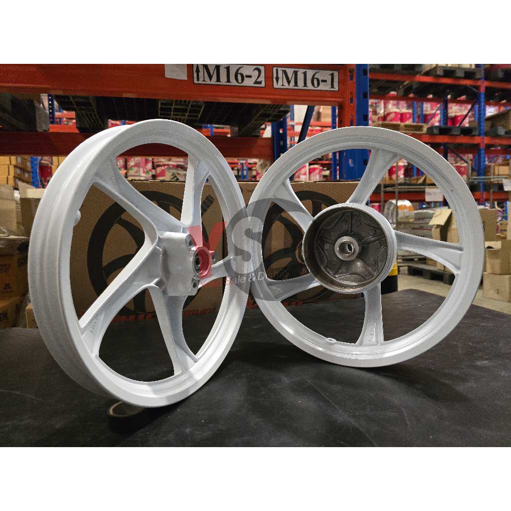 ล้อแม็ก Bushido SD05 แท้ (YAMAHA Fino,Mio) + พร้อมลูกปีน - รูปที่ 6