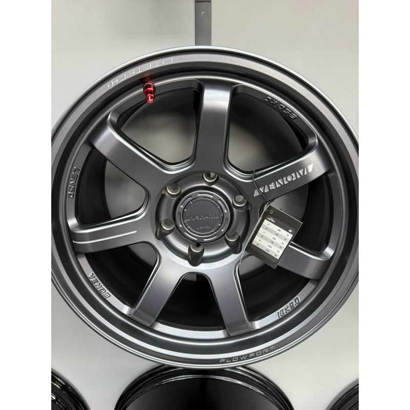 ล้อแม็กซ์ Lenso VT7 สเปค 18“x9.0 PCD 6รู139.7 ET+00 ( ล้อเบา )สีเทากัล