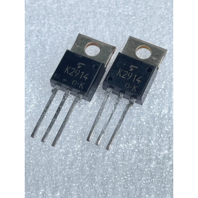 (แพ็ค1ตัว) K2914 2SK2914 TO-220AB Original Toshiba N-Channel 7.5A 250V MOSFET k2914 2sk2914 มอสเฟท 2