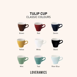 LOVERAMICS แก้วกาแฟเซรามิค รุ่น Tulip Cup