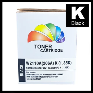 หมึก เทียบเท่า FOR HP 206A ตลับหมึก W2110A W2111A W2112A W2113A BK/C/Y/M ปริ้นเตอร์ MFP M283fdw M255dw M282nw M283
