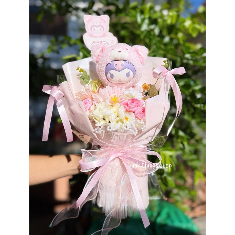 แมสได้ ช่อดอกไม้ sanrio toptoy พร้อมส่งด่วน กทม.2-4 ชม ช่อปัจฉิม ช่ออนุบาล ช่อรับปริญญา