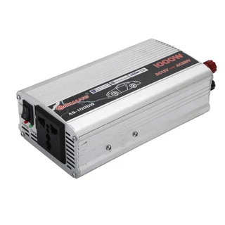 อินเวอร์เตอร์ 220W 500W 1000W 3500W เครื่องแปลงไฟ 4USB หม้อแปลงไฟ 12v to 220v อินเวอร์เตอร์ไฮบริด เครื่องแปลงไฟ