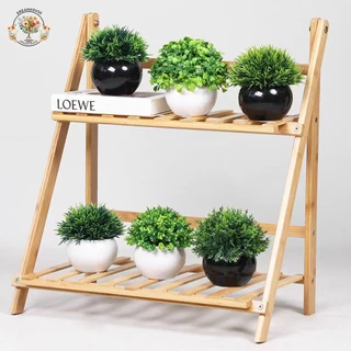พืชประดิษฐ์ 1 ชิ้น พร้อมแจกัน สําหรับตกแต่งบ้าน และออฟฟิศ
