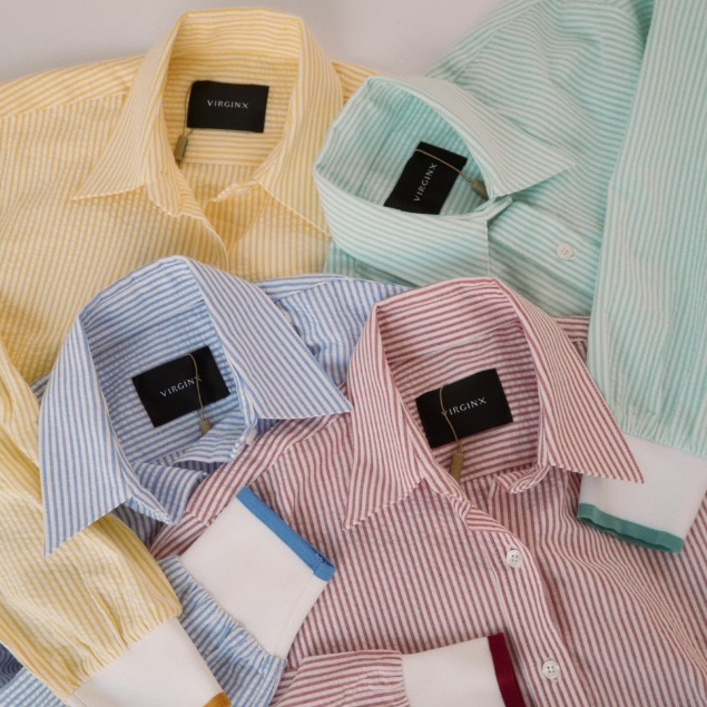 EMILY SHIRT / VX Signature Shirt with Knitted Cuffs (5 colors)
