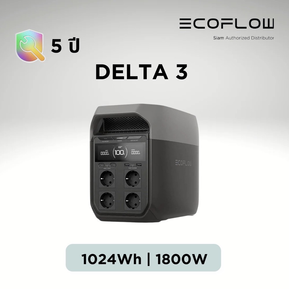 EcoFlow DELTA 3 Portable Power Station