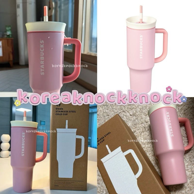 [พรีออเดอร์] Starbucks • (คอลวาเลนไทน์) SS Dear Love O'Walla Travel Cold Cup ขนาด 1185 ml