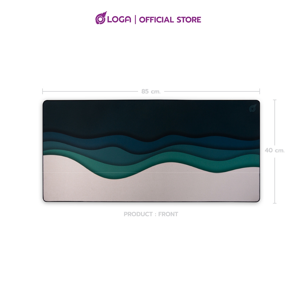 LOGA Mousepad ขนาด 85×40 ซม. (Series001) ลาย ANDAMAN