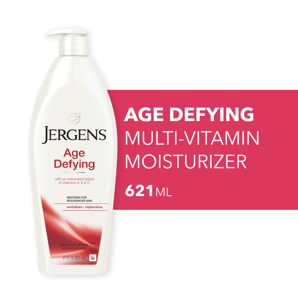 เจอร์เกนส์ เอจ ดีฟายอิ้ง มัลติ-วิตามิน มอยส์เจอไรเซอร์ 621 มล. JERGENS AGE DEFYING MULTI-VITAMIN MOISTURIZER 621 ML thumbnail 3
