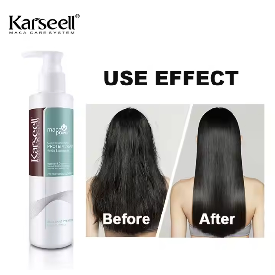 ของแท้ Karseell Repair Protein Cream ครีมนวดผมแบบไม่ต้องล้างออก สเปรย์สมุนไพร สำหรับผมแห้งเสีย 200ml พร้อมส่งจากไทย