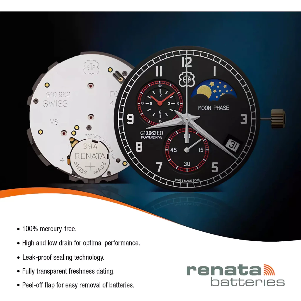 ถ่านนาฬิกา Renata 321 SR616SW 1.55V thumbnail 7