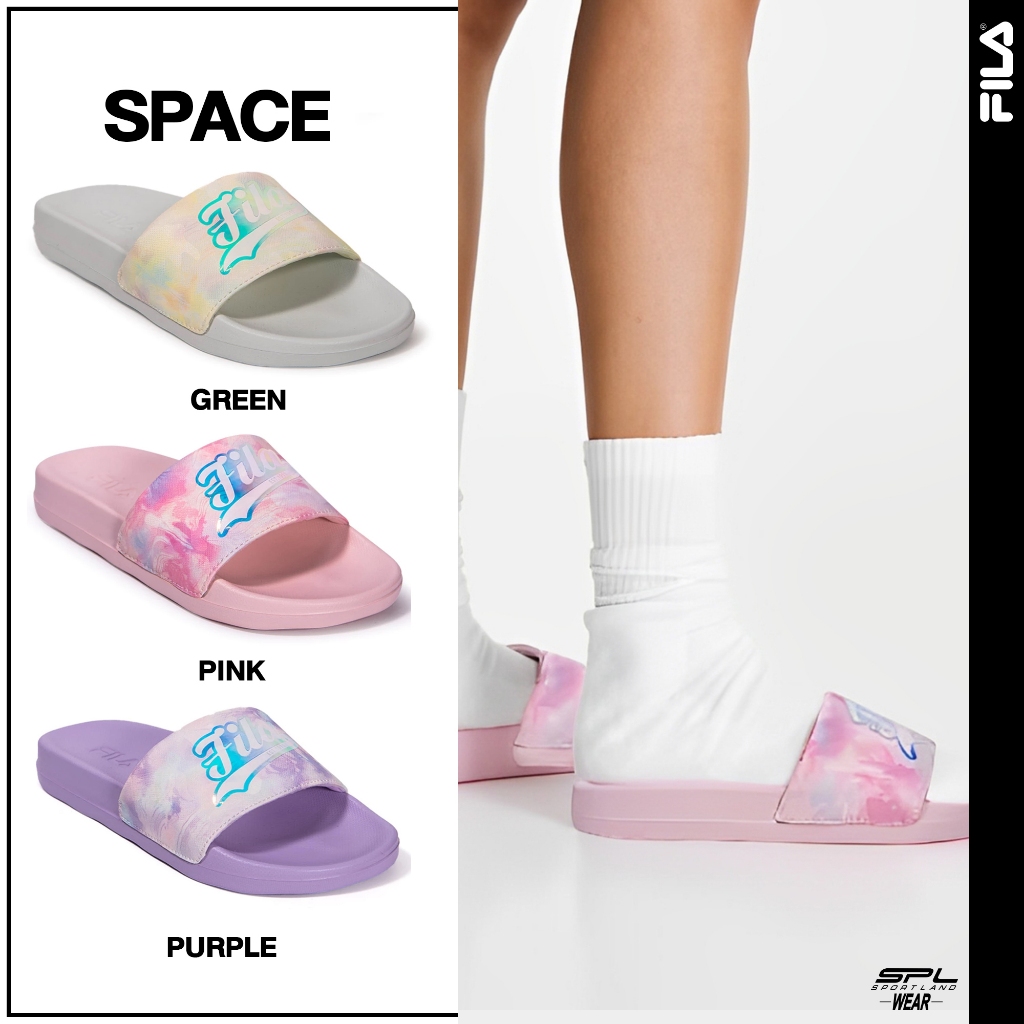 Fila Collection ฟิล่า รองเท้าแตะ รองเท้าแฟชั่น W Space SDS230802W (690)