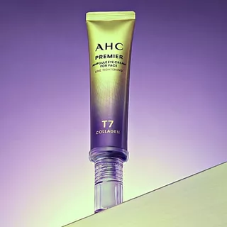 AHC Premier Ampoule Eye Cream for Face Line Tightening T7 Collagen (รุ่นใหม่) ครีมบำรุง ลดริ้วรอย รอบดวงตา