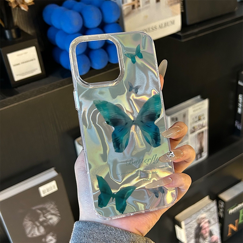 IPhone 12 13 15 16 11 14 Pro Max XR X 7 14 8 Plus XS Max 16 16PRO MAX โรแมนติก ผีเสื้อ ง่าย ๆ ตลกดีนะ คู่ น่ารักจัง เคส - รูปที่ 6