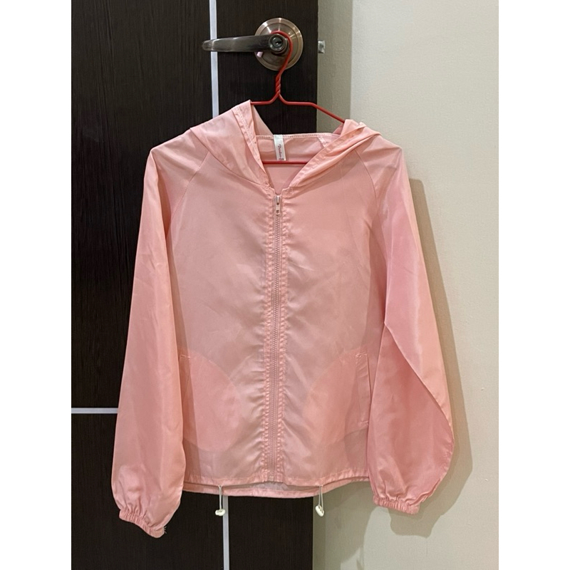 เสื้อแขนยาวผ้าร่ม ผ้าป้องกันแสงแดดใหม่ผู้หญิงป้องกันแสงแดดเสื้อฮู้ด UV